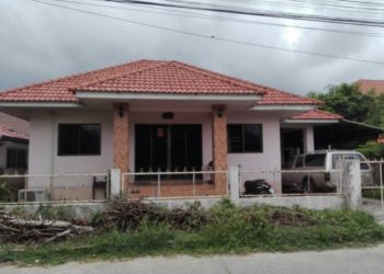 (ขายบ้านลำพูน) ขายบ้านเดี่ยวชั้นเดียว ลำพูนแลนด์แอนด์เฮ้าส์ 1.3 ล้าน